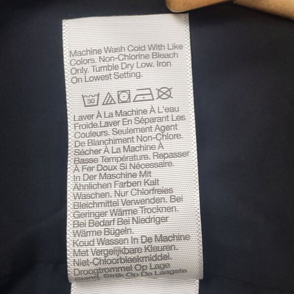 Madewell Square-Neck Vest in Drapey Twill Women's Size 14 in True Black NWT - Picture 11 of 16